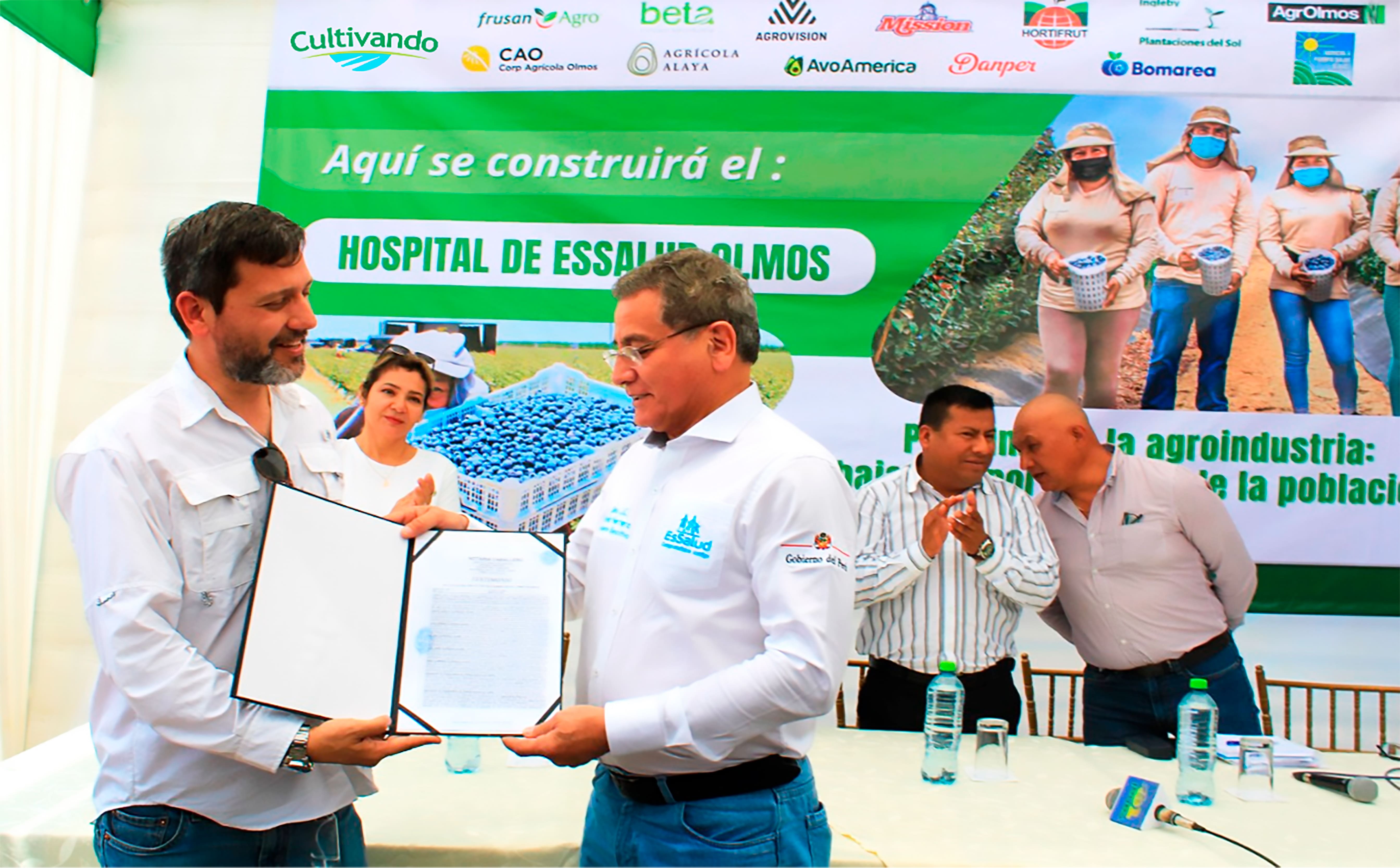 Entrega del hospital